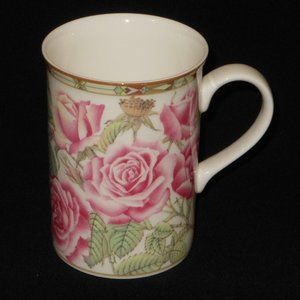 coffee mug. Collector's series of six designs Royal Bone China